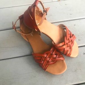 Brown sandals